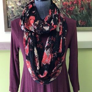 BP Floral Infinity Scarf